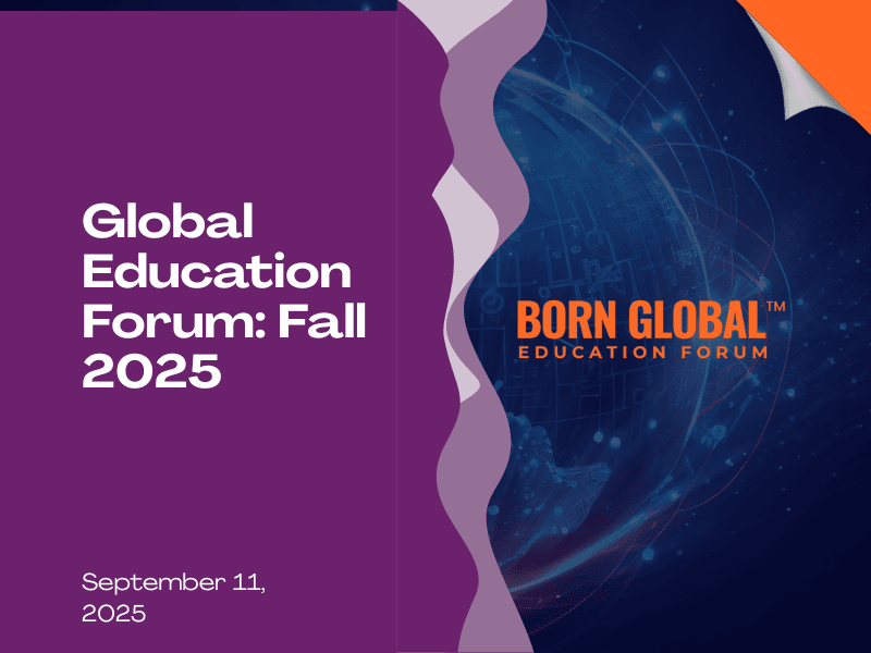 Global Education Forum: Fall 2025