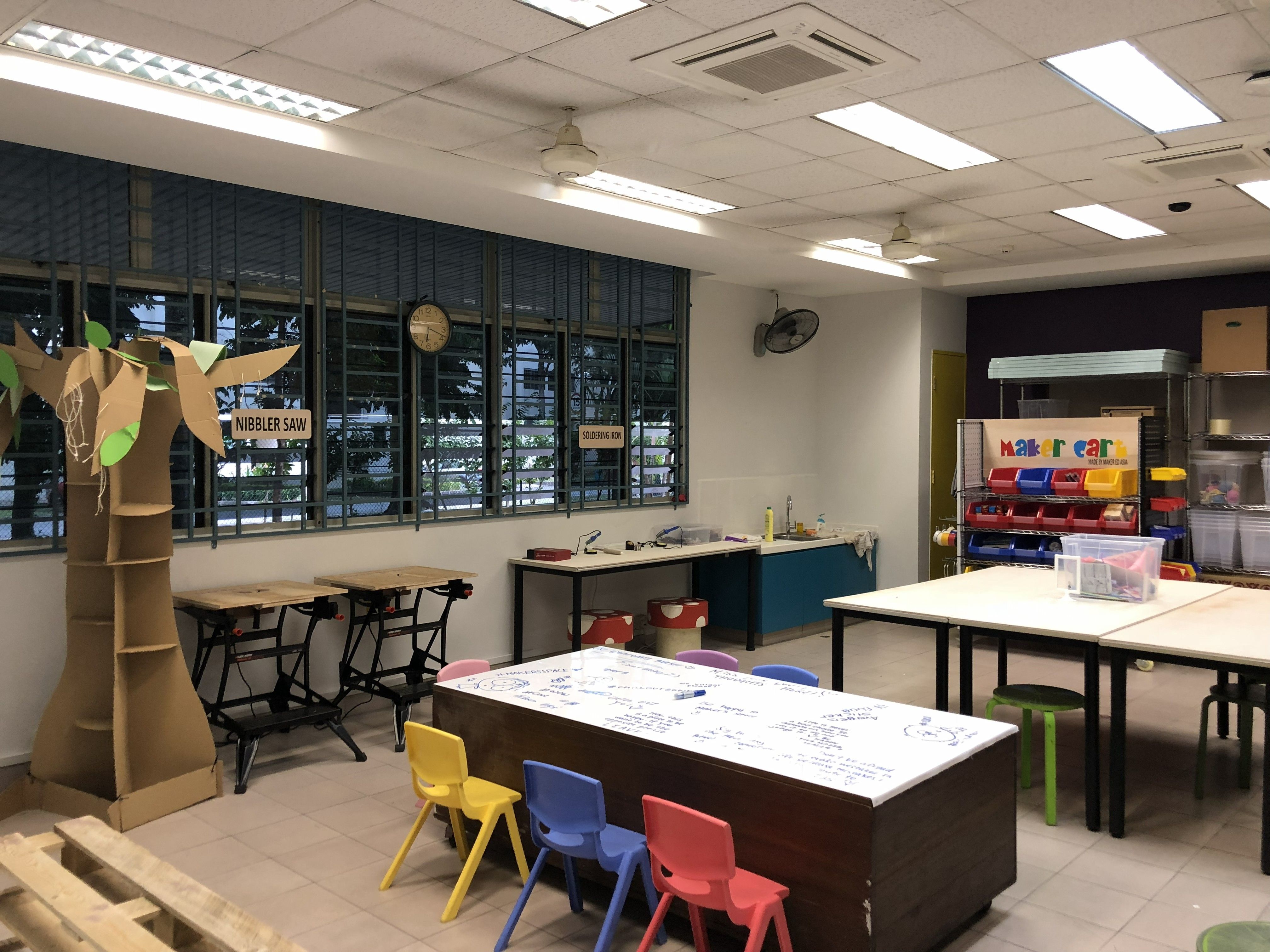 Makercart in classroom