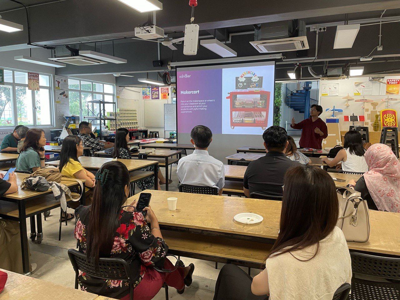 <span style="color:#bd1876">MakerEd Meetup Singapore: Where Ideas Are Built, Not Just Shared. </span>